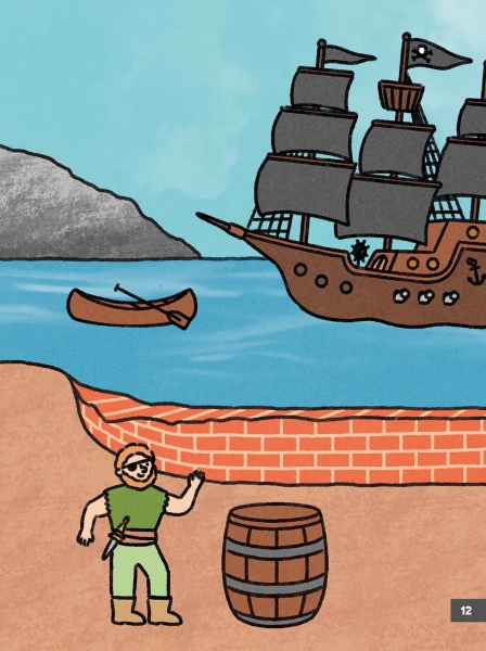 Mäi Stickerheft: PIRATEWORTSCHATZ